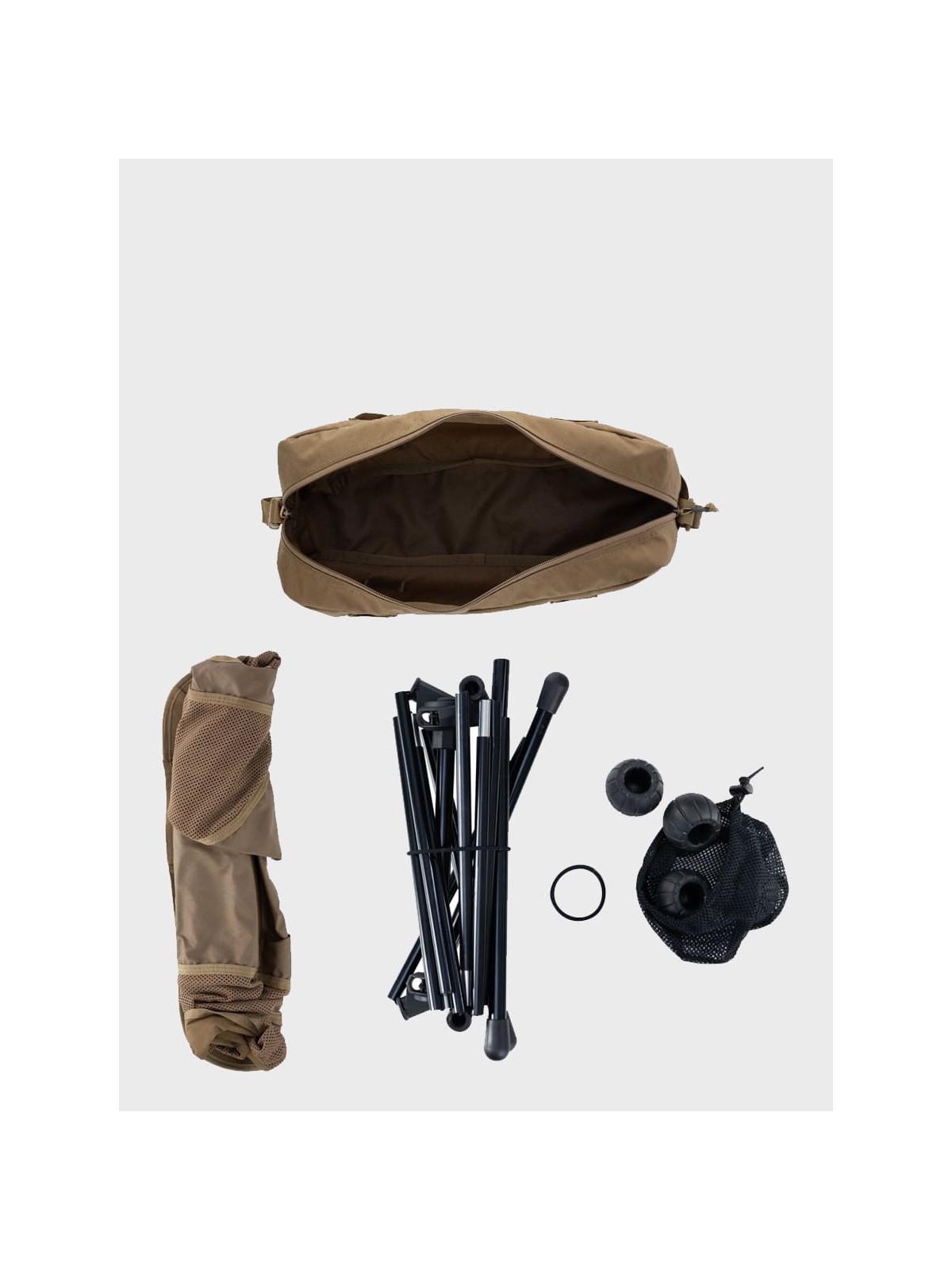HELIKON-TEX KRZESŁO SKŁADANE TRAVELER ENL WYSOKIE COYOTE