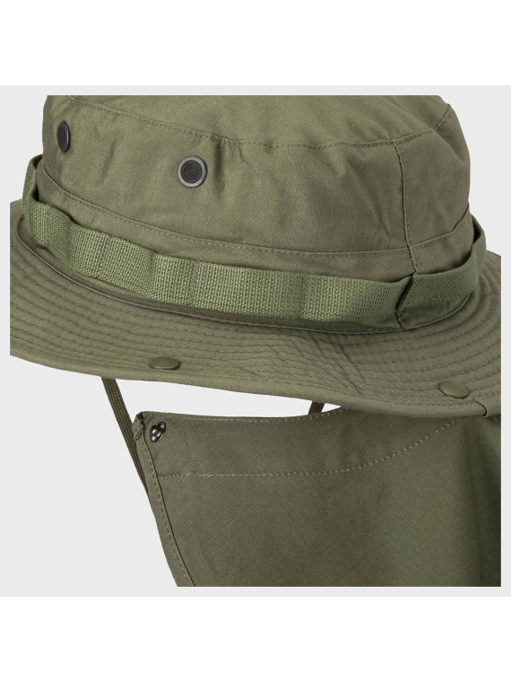 HELIKON-TEX KAPELUSZ WOJSKOWY BOONIE POLYCO RIP-STOP OLIWKOWY L