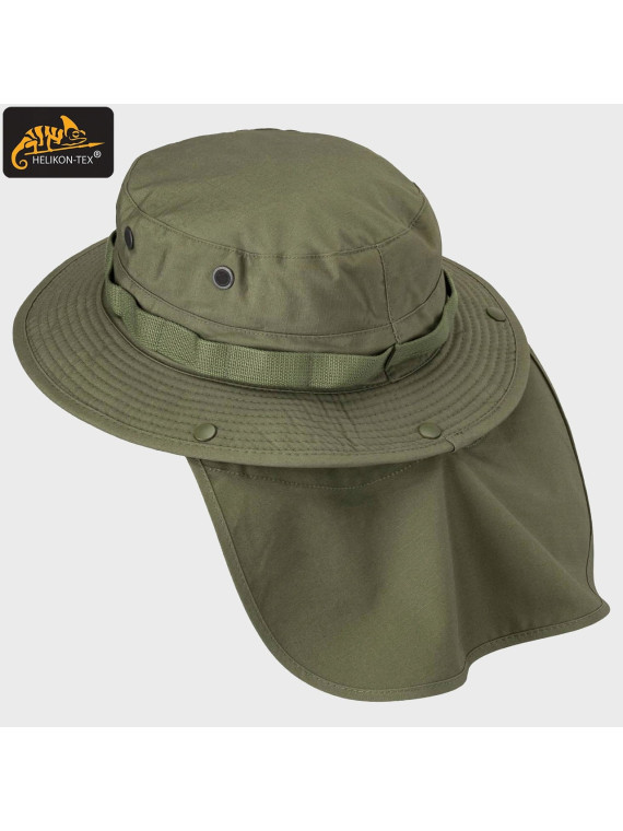 HELIKON-TEX KAPELUSZ WOJSKOWY BOONIE POLYCO RIP-STOP OLIWKOWY L