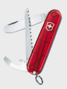 VICTORINOX Scyzoryk 0.2373.T My First 10 narzędzi zestaw smycz czerwony