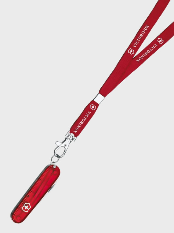 VICTORINOX Scyzoryk 0.2373.T My First 10 narzędzi zestaw smycz czerwony