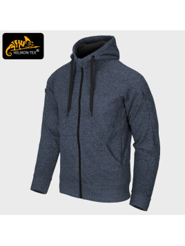 HELIKON-TEX BLUZA COVERT TACTICAL ROZPINANA MELANŻ NIEBIESKI XXL
