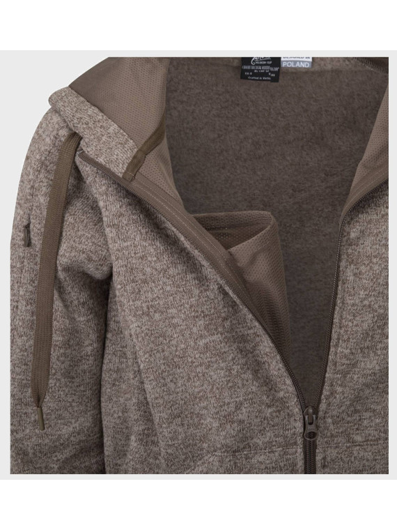 HELIKON-TEX BLUZA COVERT TACTICAL ROZPINANA MELANŻ NIEBIESKI XXL