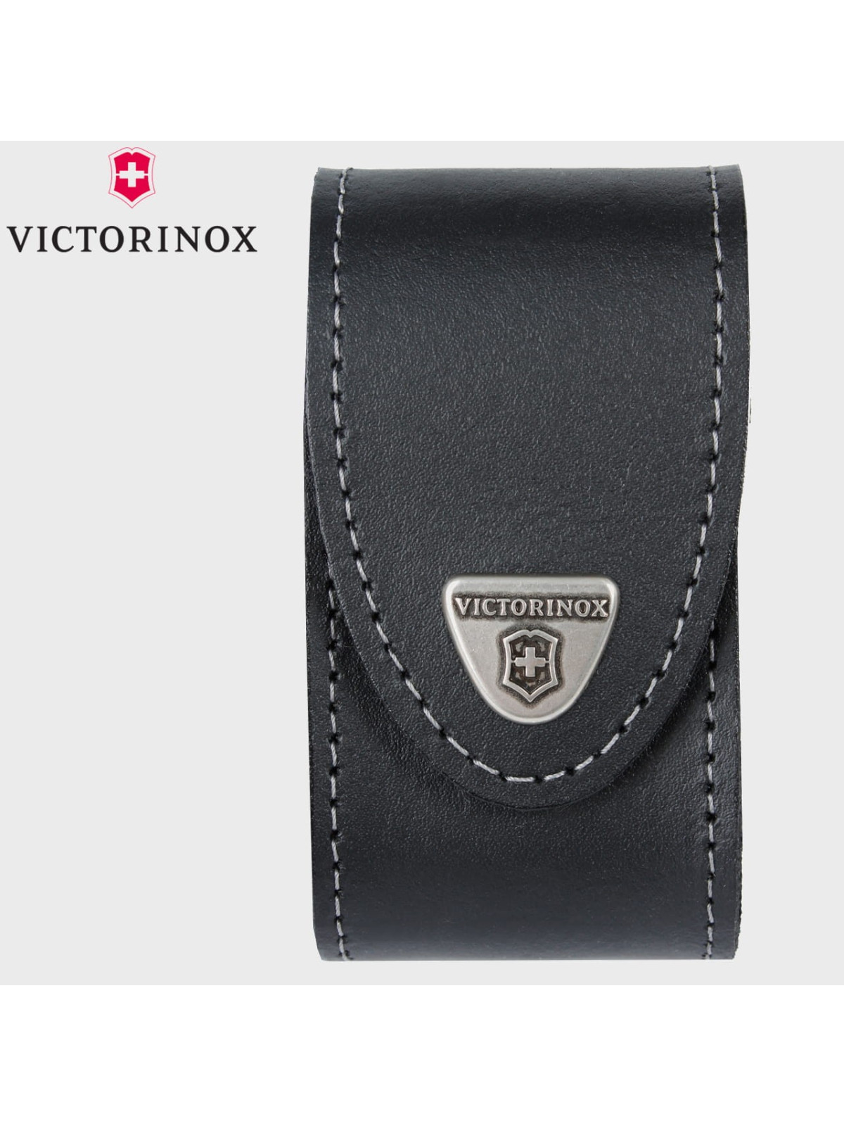VICTORINOX ETUI DO SCYZORYKA 4.0521.3 SKÓRA NATURALNA Czarne