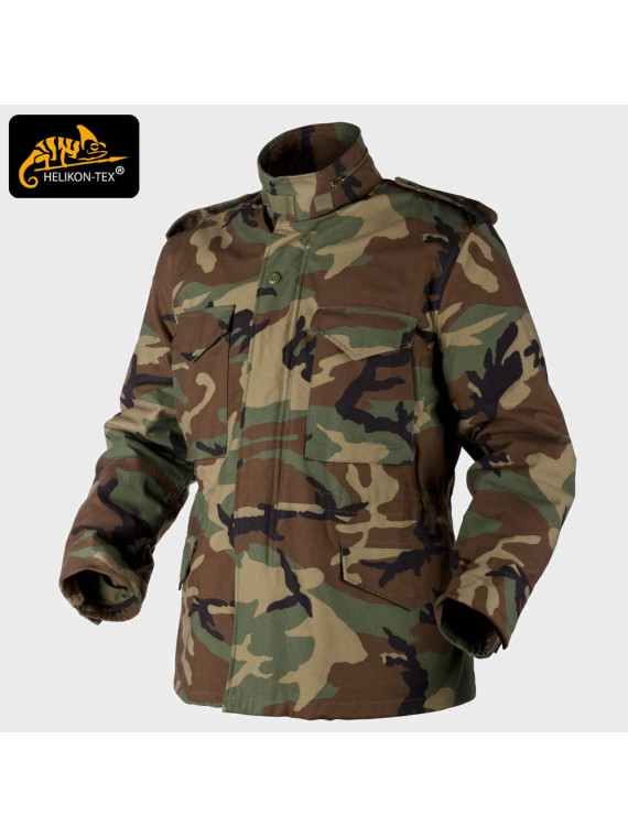 HELIKON-TEX KURTKA WOJSKOWA M65 NYCO SATEEN US WOODLAND XXL