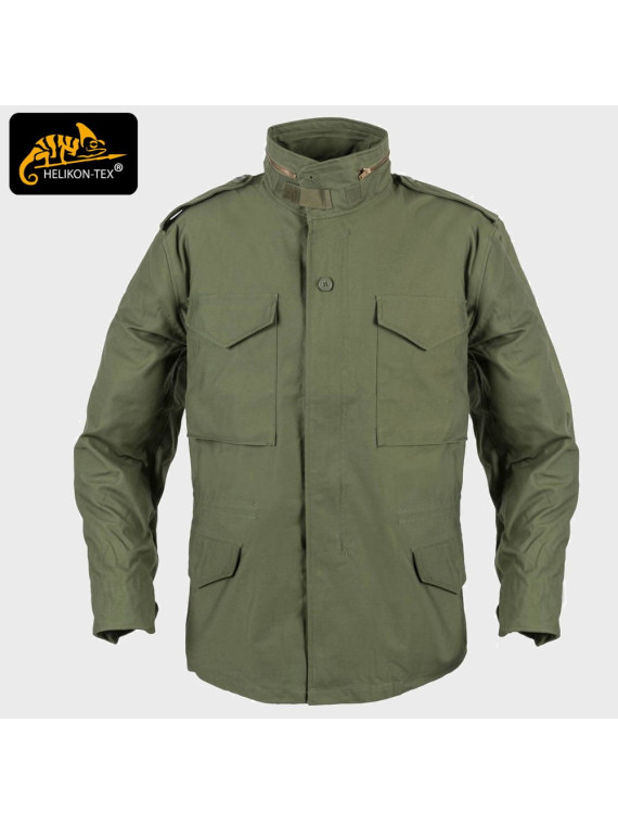 HELIKON-TEX KURTKA WOJSKOWA M65 NYCO SATEEN US WOODLAND XXL