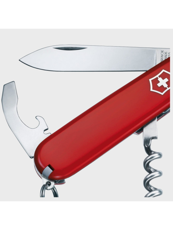 VICTORINOX SCYZORYK 0.3303 WAITER 9 FUNKCJI CZERWONY