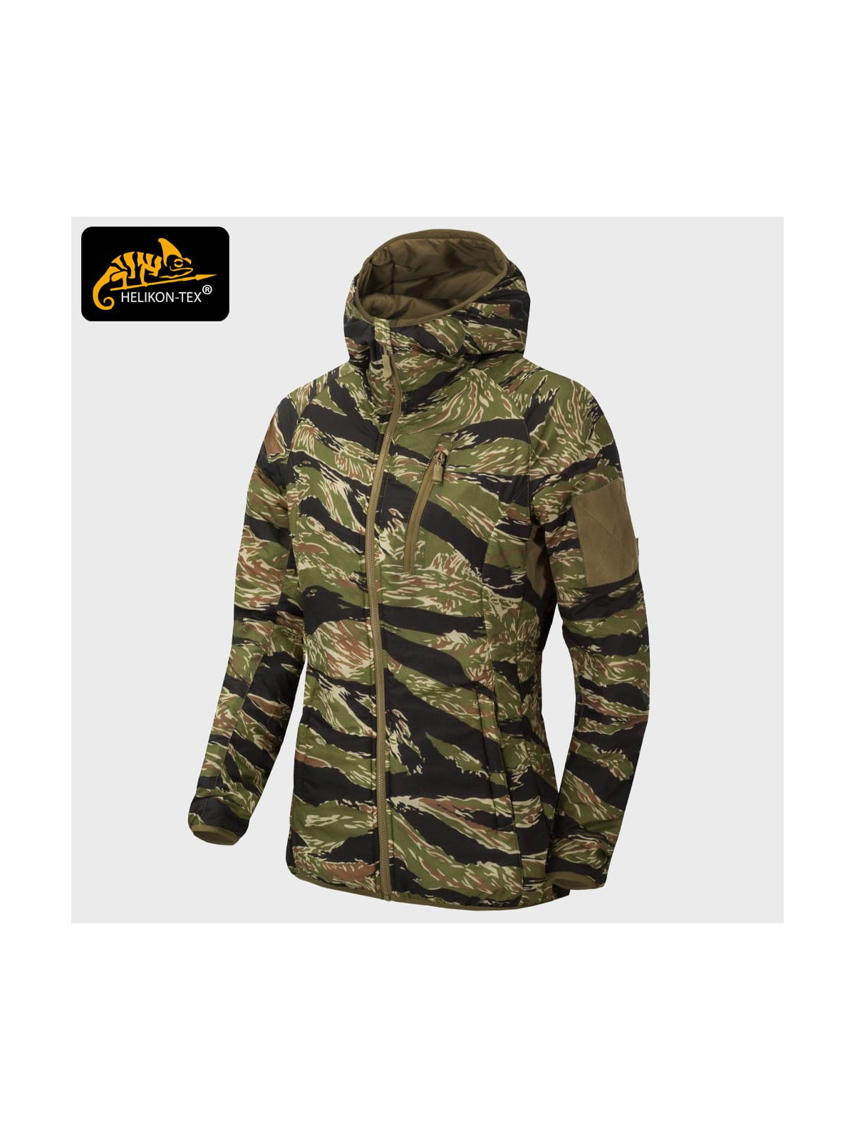 HELIKON-TEX KURTKA DAMSKA WOLFHOUND Z KAPTUREM TIGER STRIPE XXL