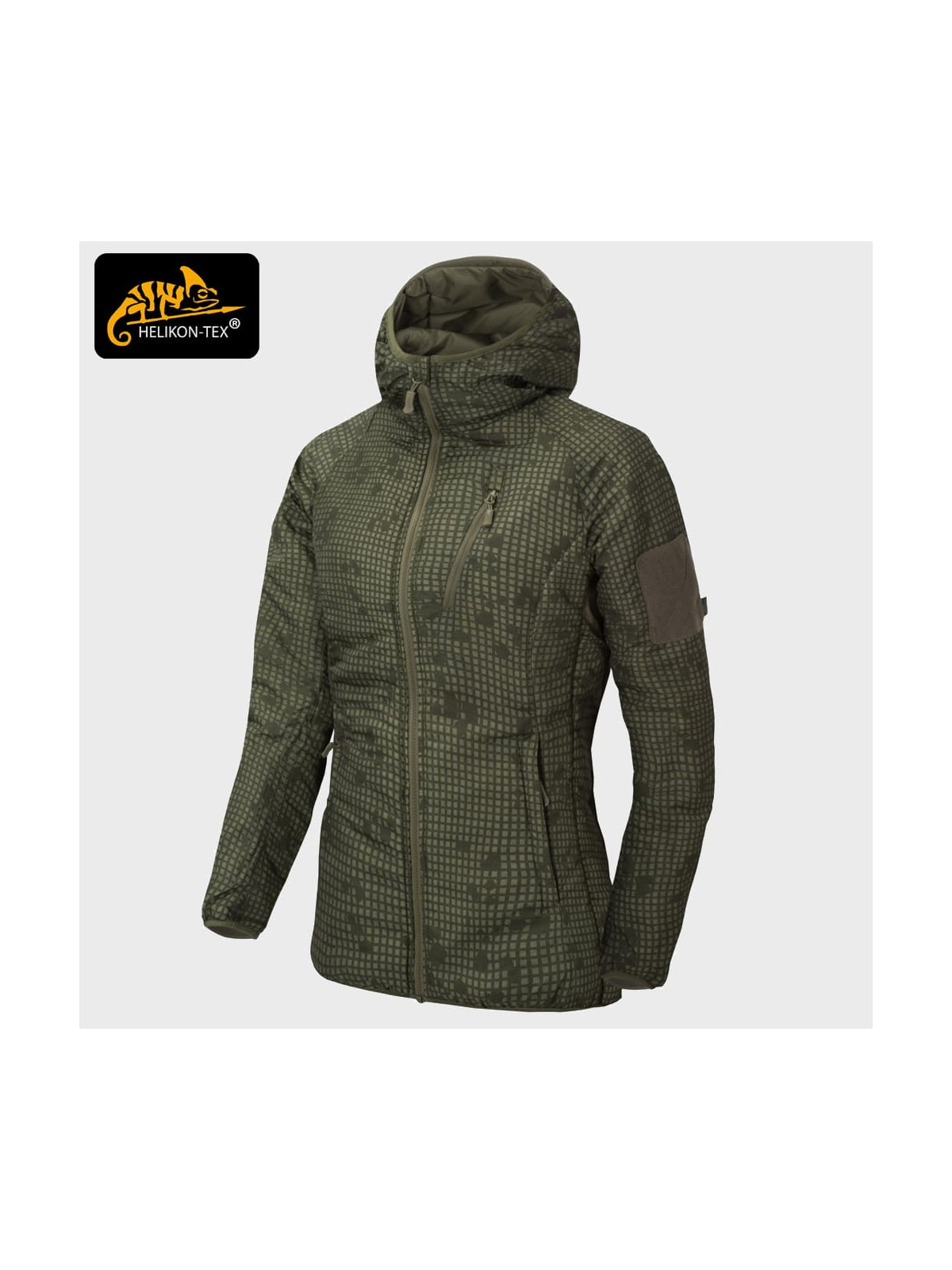 HELIKON-TEX KURTKA DAMSKA WOLFHOUND Z KAPTUREM DESERT NIGHT CAMO 3XL