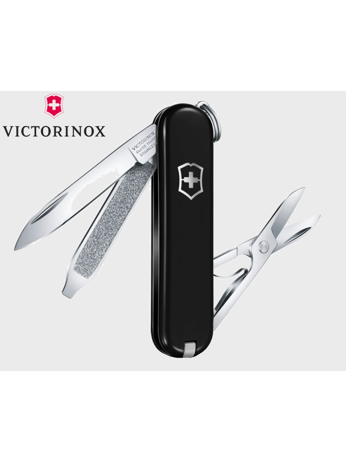 VICTORINOX SCYZORYK 0.6223.3G CLASSIC 7 FUNKCJI CZARNY