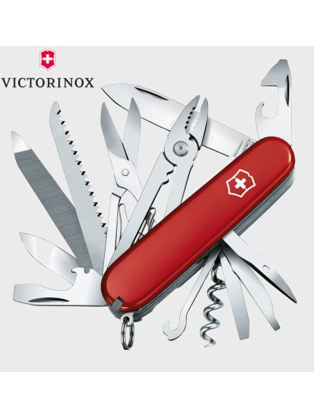VICTORINOX SCYZORYK 1.3773 HANDYMAN 24 FUNKCJE CZERWONY