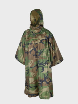 HELIKON-TEX PELERYNA PRZECIWDESZCZOWA U.S. MODEL RIP-STOP WOODLAND