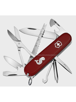VICTORINOX SCYZORYK 1.4733.72 FISHERMAN 18 FUNKCJI CZERWONY
