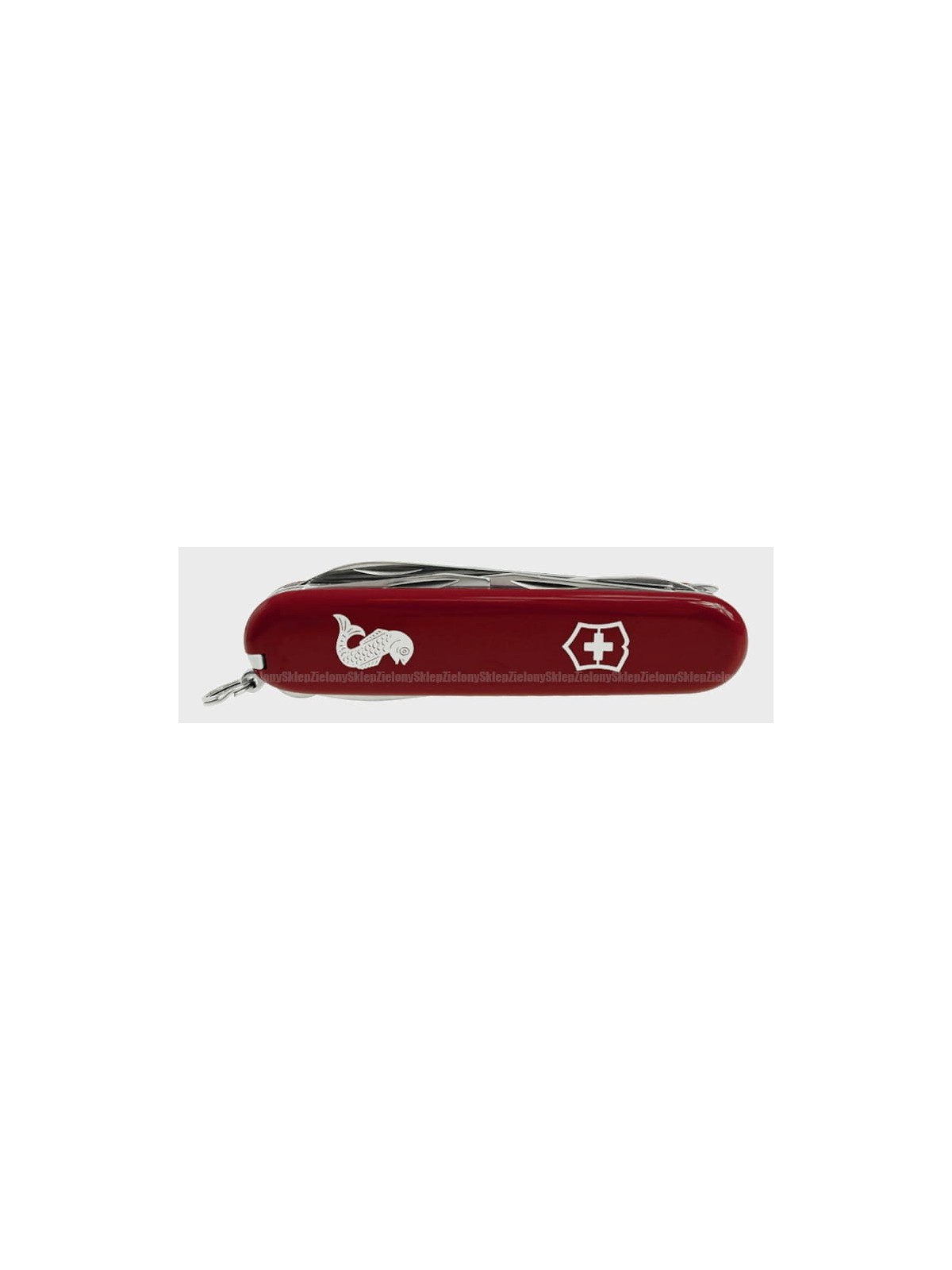 VICTORINOX SCYZORYK 1.4733.72 FISHERMAN 18 FUNKCJI CZERWONY