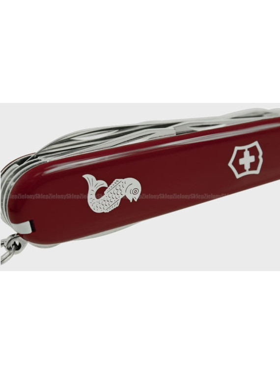 VICTORINOX SCYZORYK 1.4733.72 FISHERMAN 18 FUNKCJI CZERWONY