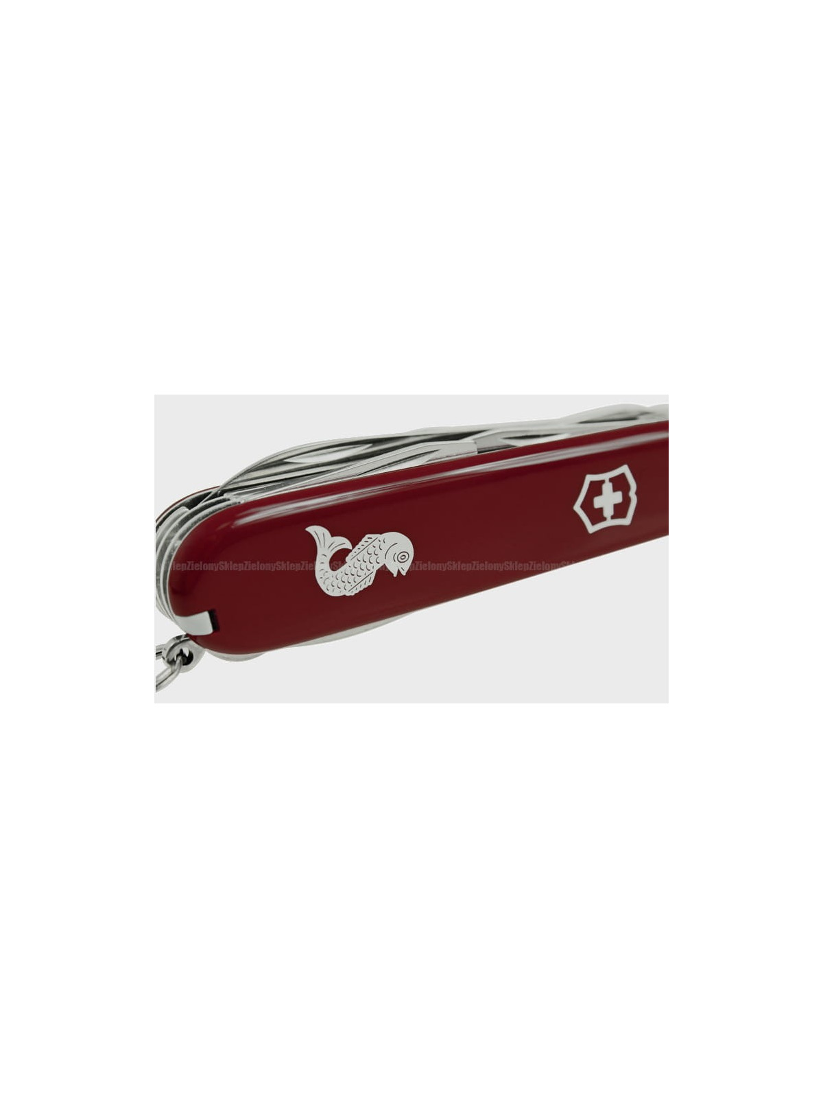 VICTORINOX SCYZORYK 1.4733.72 FISHERMAN 18 FUNKCJI CZERWONY