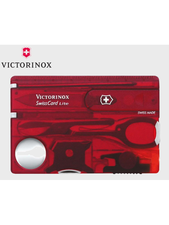 VICTORINOX MULTITOOL KARTA SWISSCARD 0.7300.T CZERWONY
