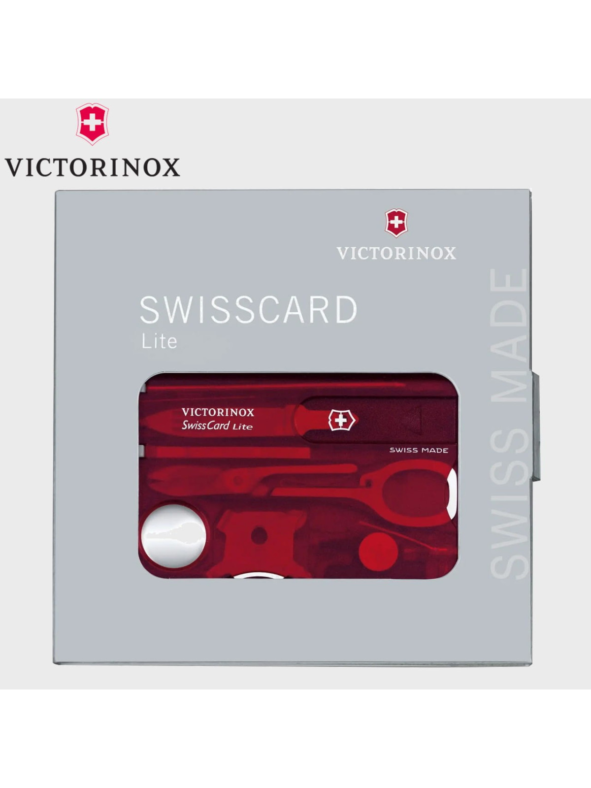 VICTORINOX MULTITOOL KARTA SWISSCARD 0.7300.T CZERWONY