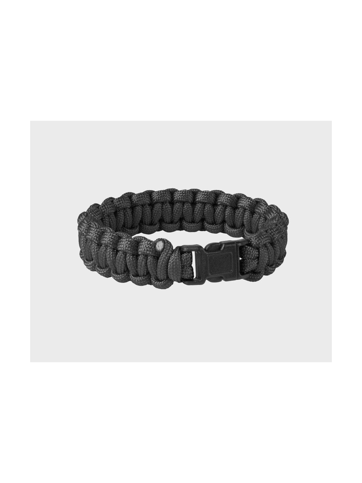 HELIKON-TEX BRANSOLETKA SURVIVAL PARACORD CZARNA