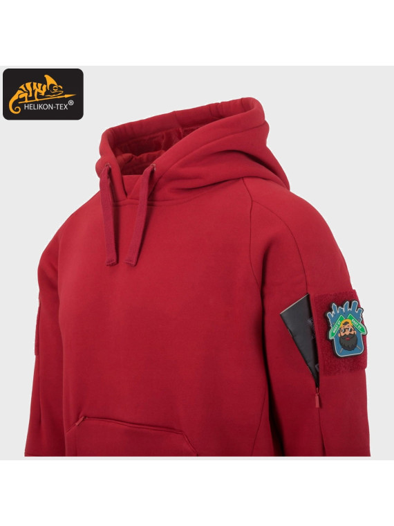HELIKON-TEX BLUZA KANGURKA URBAN TACTICAL HOODIE CZERWONA XXL