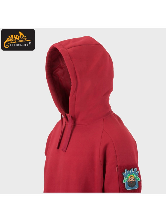 HELIKON-TEX BLUZA KANGURKA URBAN TACTICAL HOODIE CZERWONA XXL