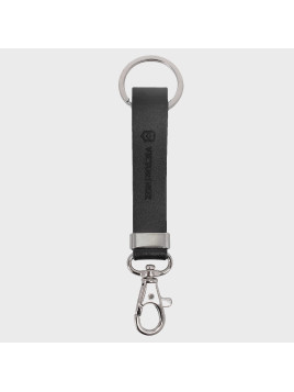VICTORINOX ZAWIESZKA  BRELOK 4.1853 SKÓRA NATURALNA CZARNA