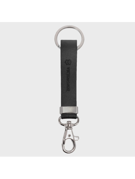 VICTORINOX ZAWIESZKA  BRELOK 4.1853 SKÓRA NATURALNA CZARNA