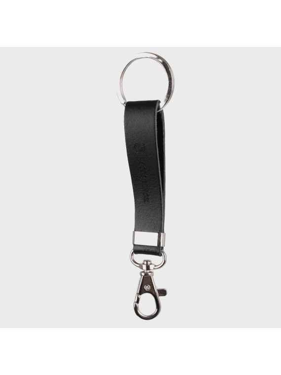 VICTORINOX ZAWIESZKA  BRELOK 4.1853 SKÓRA NATURALNA CZARNA