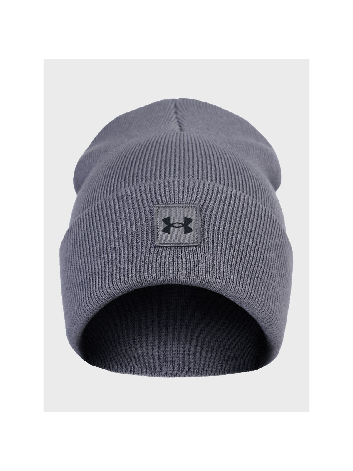 UNDER ARMOUR CZAPKA ZIMOWA MĘSKA TERMOAKTYWNA CIEPŁA NA ZIMĘ SZARA