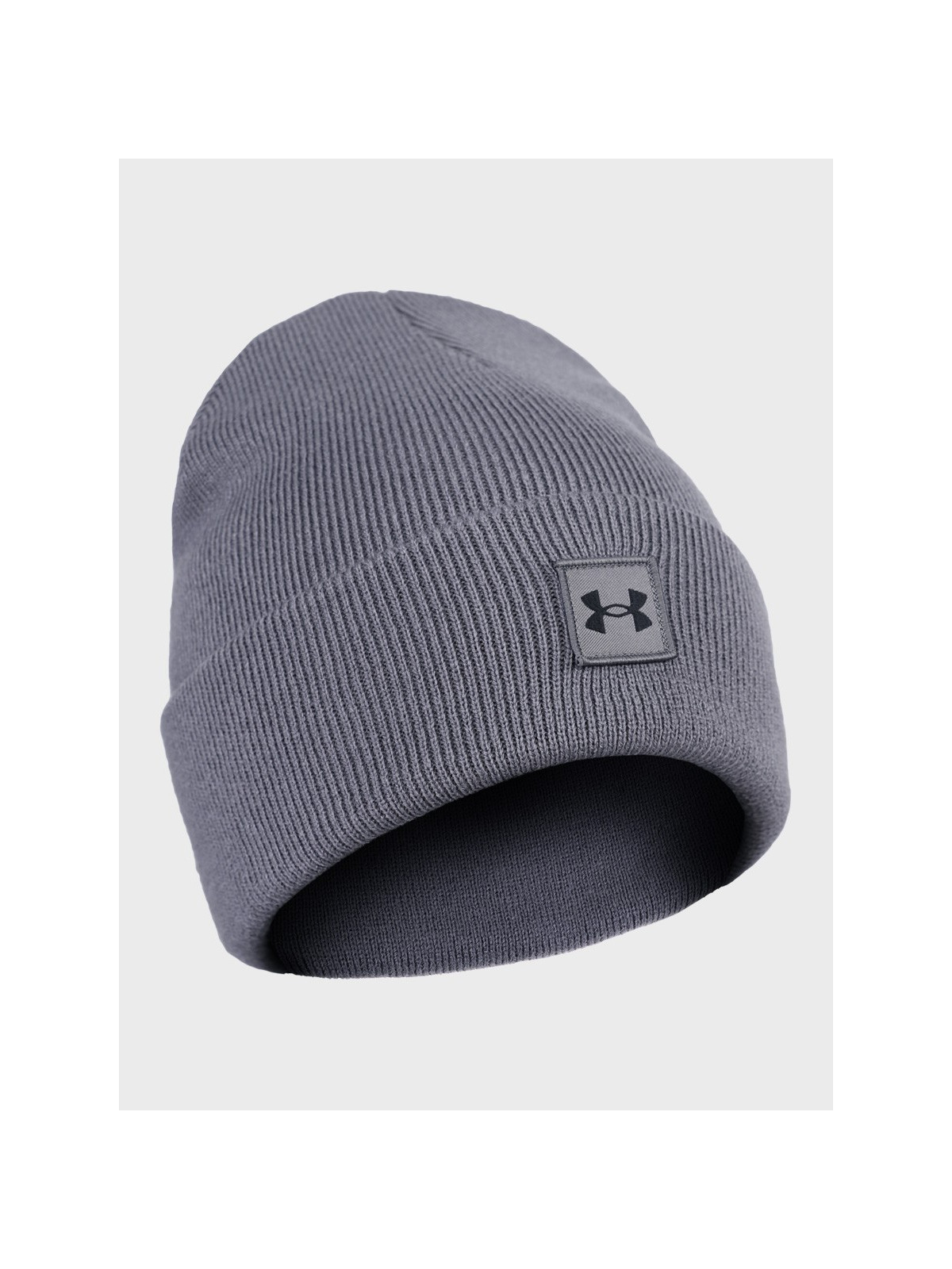 UNDER ARMOUR CZAPKA ZIMOWA MĘSKA TERMOAKTYWNA CIEPŁA NA ZIMĘ SZARA