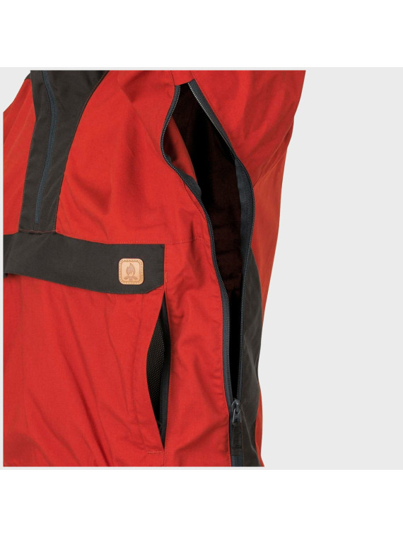 HELIKON-TEX KURTKA KANGURKA ANORAK WOODSMAN CZERWONO-SZARA 3XL
