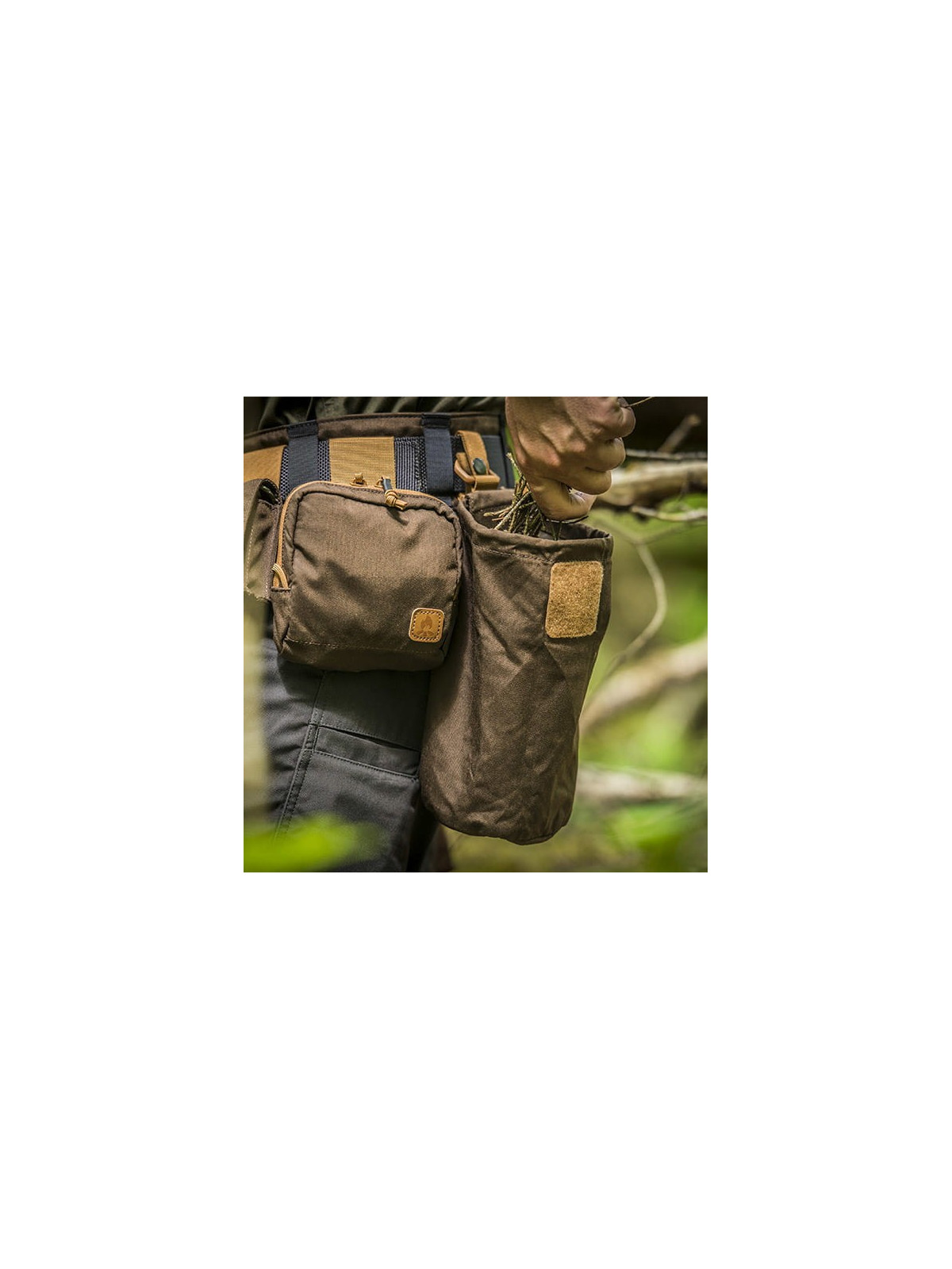 HELIKON-TEX KIESZEŃ ZWIJANA BUSHCRAFT DUMP COYOTE
