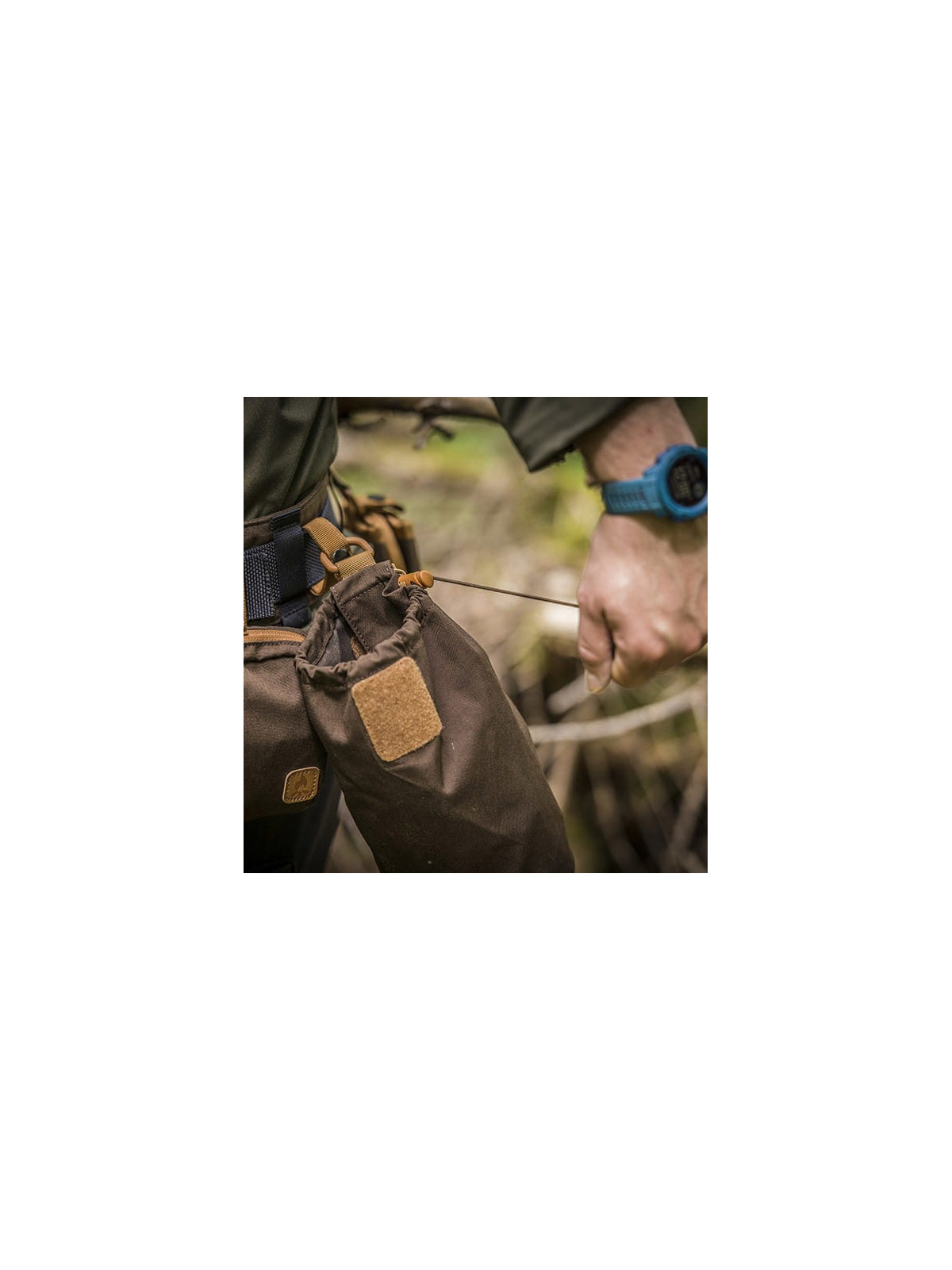 HELIKON-TEX KIESZEŃ ZWIJANA BUSHCRAFT DUMP CZARNA