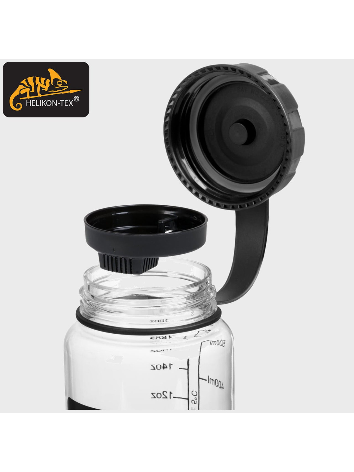 HELIKON-TEX BUTELKA TRITAN OUTDOOR 550ML PRZEZROCZYSTA