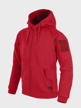 HELIKON-TEX BLUZA URBAN TACTICAL HOODIE LITE CZERWONA M