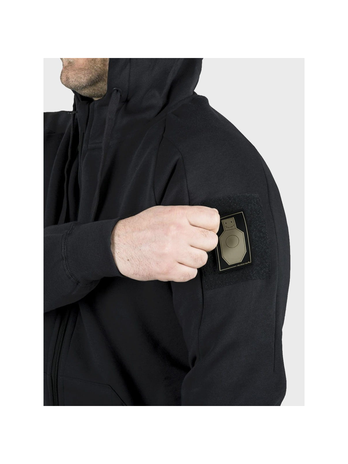 HELIKON-TEX BLUZA URBAN TACTICAL HOODIE LITE CZARNA XXL