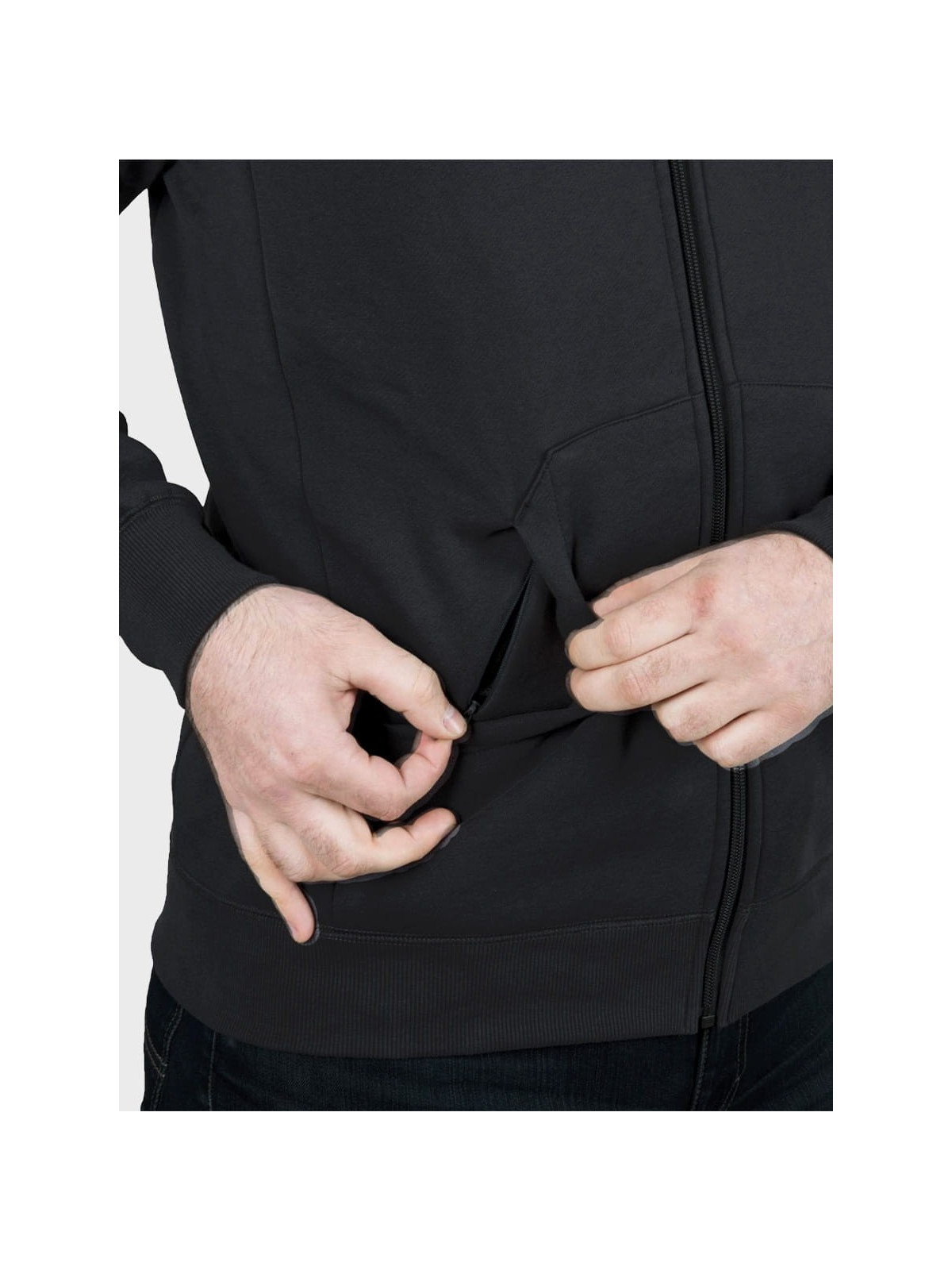 HELIKON-TEX BLUZA URBAN TACTICAL HOODIE LITE CZARNA XXL