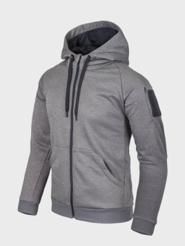 HELIKON-TEX BLUZA URBAN TACTICAL HOODIE MELANŻ SZARY XXL
