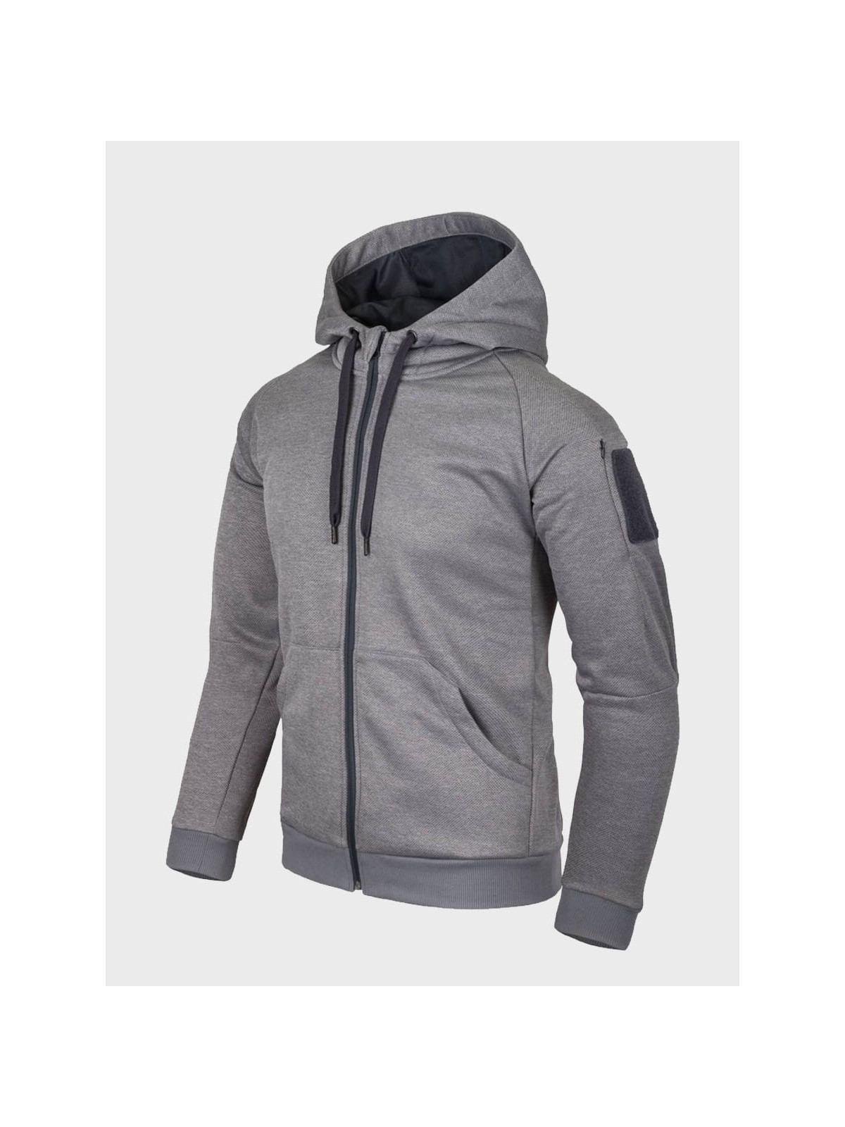 HELIKON-TEX BLUZA URBAN TACTICAL HOODIE MELANŻ SZARY XXL