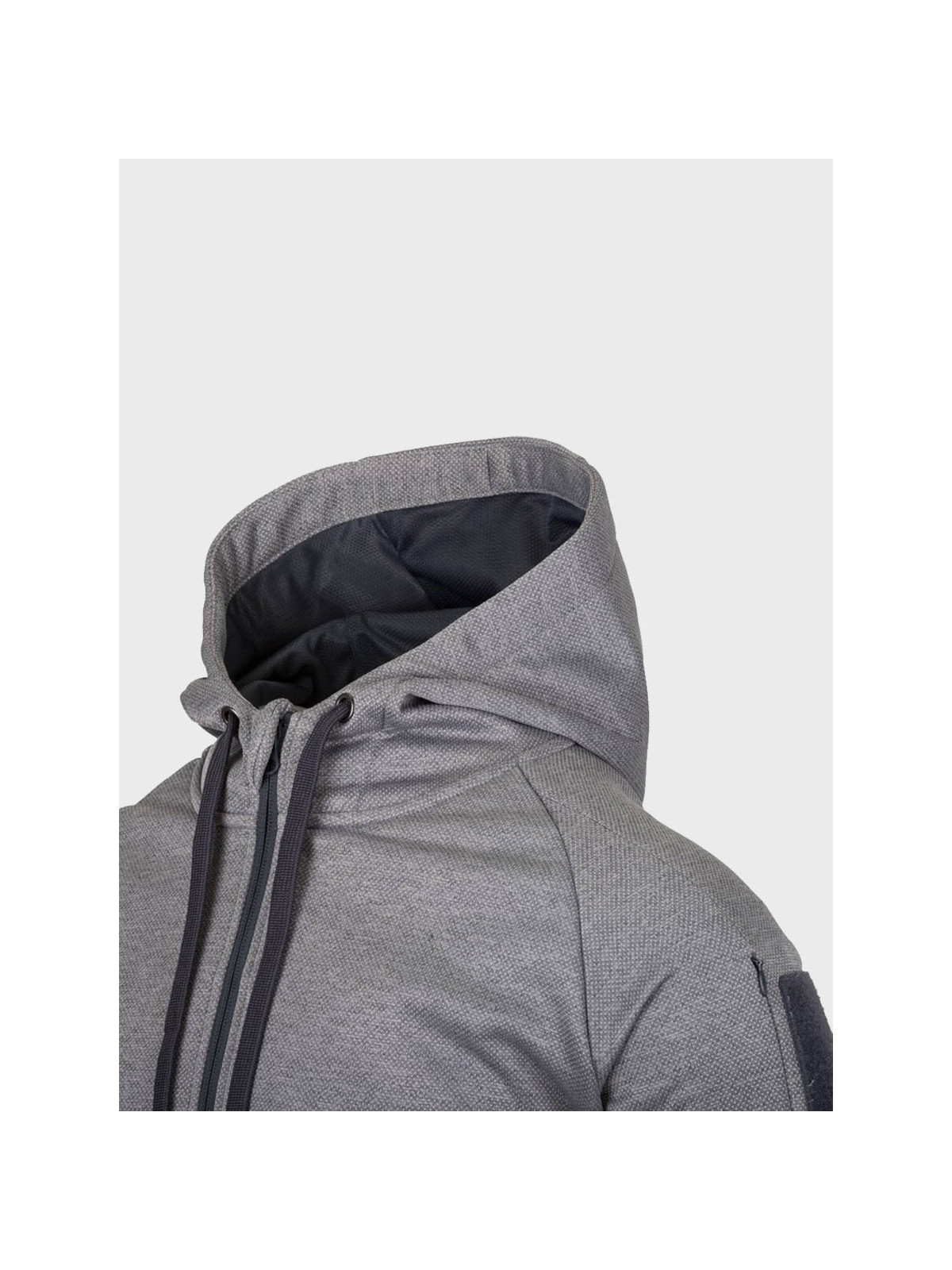 HELIKON-TEX BLUZA URBAN TACTICAL HOODIE MELANŻ SZARY XXL