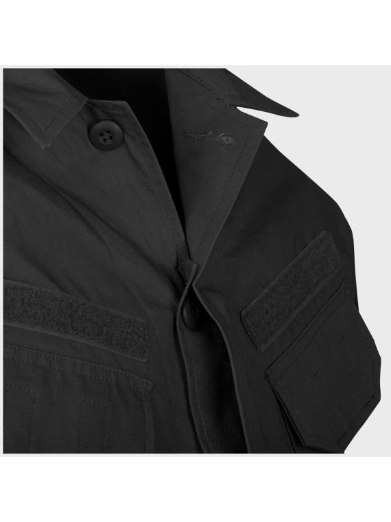 HELIKON-TEX BLUZA WOJSKOWA SFU NEXT POLYCO RIP-STOP CZARNA XXL
