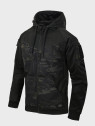 HELIKON-TEX BLUZA ROZPINANA Z KAPTUREM ROUGE HOODIE FULLZIP CZARNY-MULTICAM BLACK XL