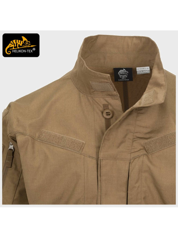 HELIKON-TEX BLUZA POLOWA WOJSKOWA MBDU NYCO RIP-STOP RAL 7013 XXL