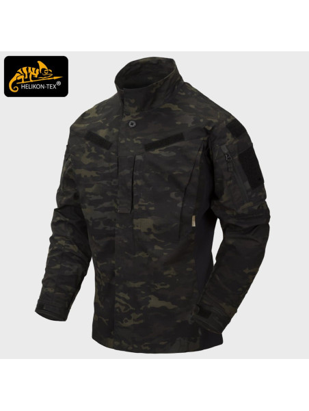 HELIKON-TEX BLUZA POLOWA WOJSKOWA MBDU NYCO RIP-STOP MULTICAM BLACK XXL