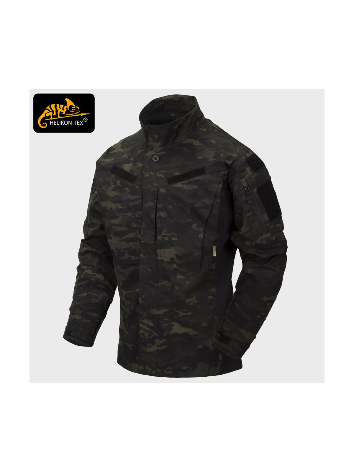 HELIKON-TEX BLUZA POLOWA WOJSKOWA MBDU NYCO RIP-STOP MULTICAM BLACK XXL
