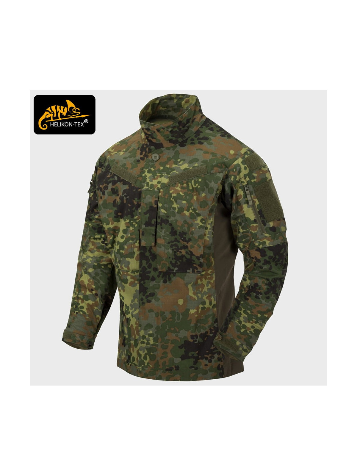 HELIKON-TEX BLUZA POLOWA WOJSKOWA MBDU NYCO RIP-STOP FLECKTARN 3XL