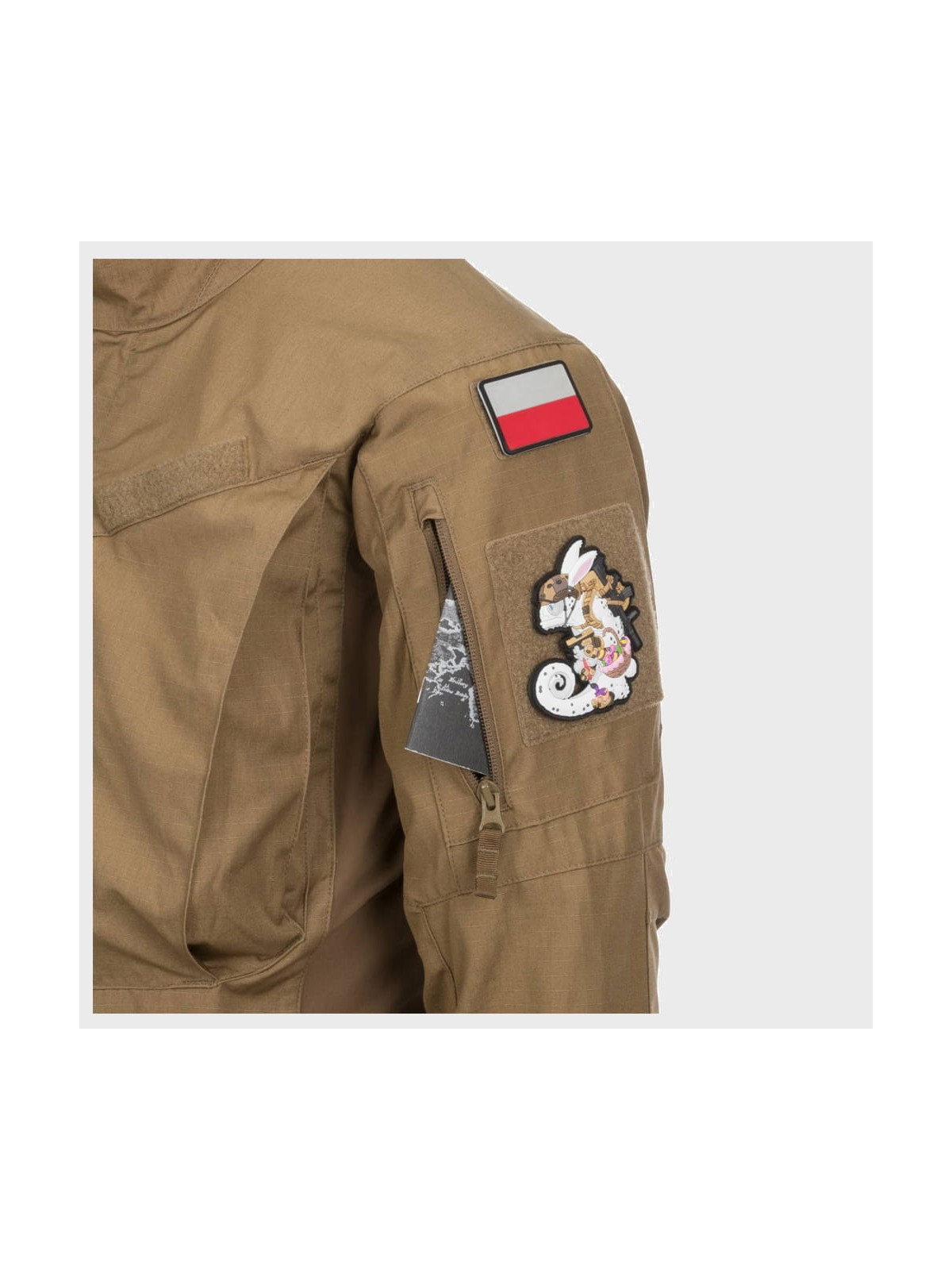 HELIKON-TEX BLUZA POLOWA WOJSKOWA MBDU NYCO RIP-STOP FLECKTARN 3XL