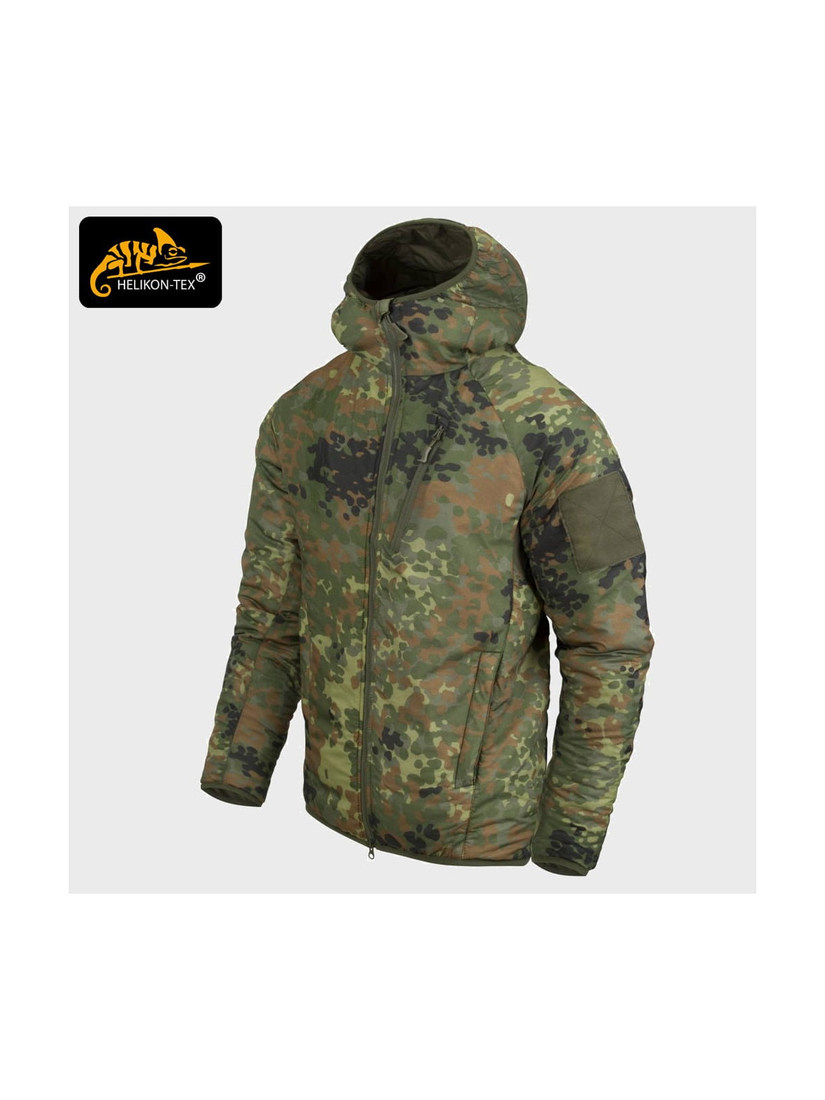 HELIKON-TEX KURTKA MĘSKA WOLFHOUND Z KAPTUREM FLECKTARN S