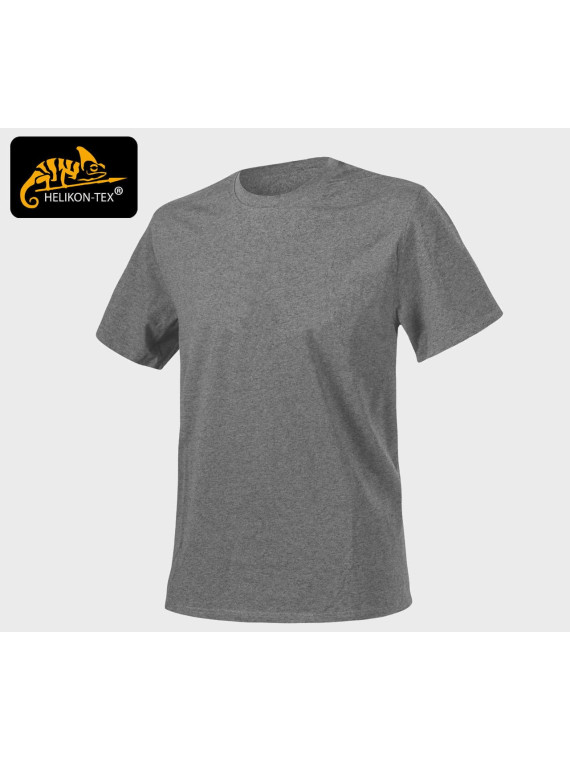 HELIKON-TEX KOSZULKA T-SHIRT MĘSKA KLASYCZNA SZARY MELANŻ S
