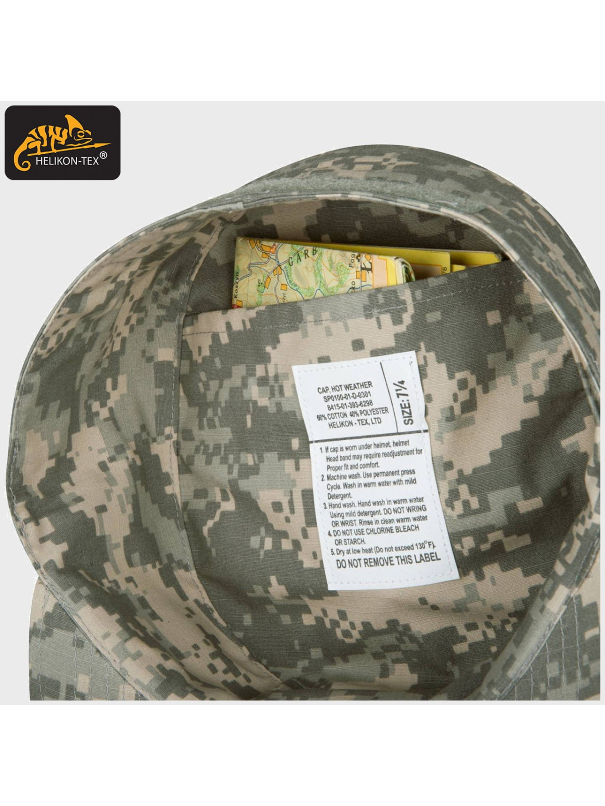 HELIKON-TEX CZAPKA PATROLOWA ACU POLYCO RIP-STOP UCP S